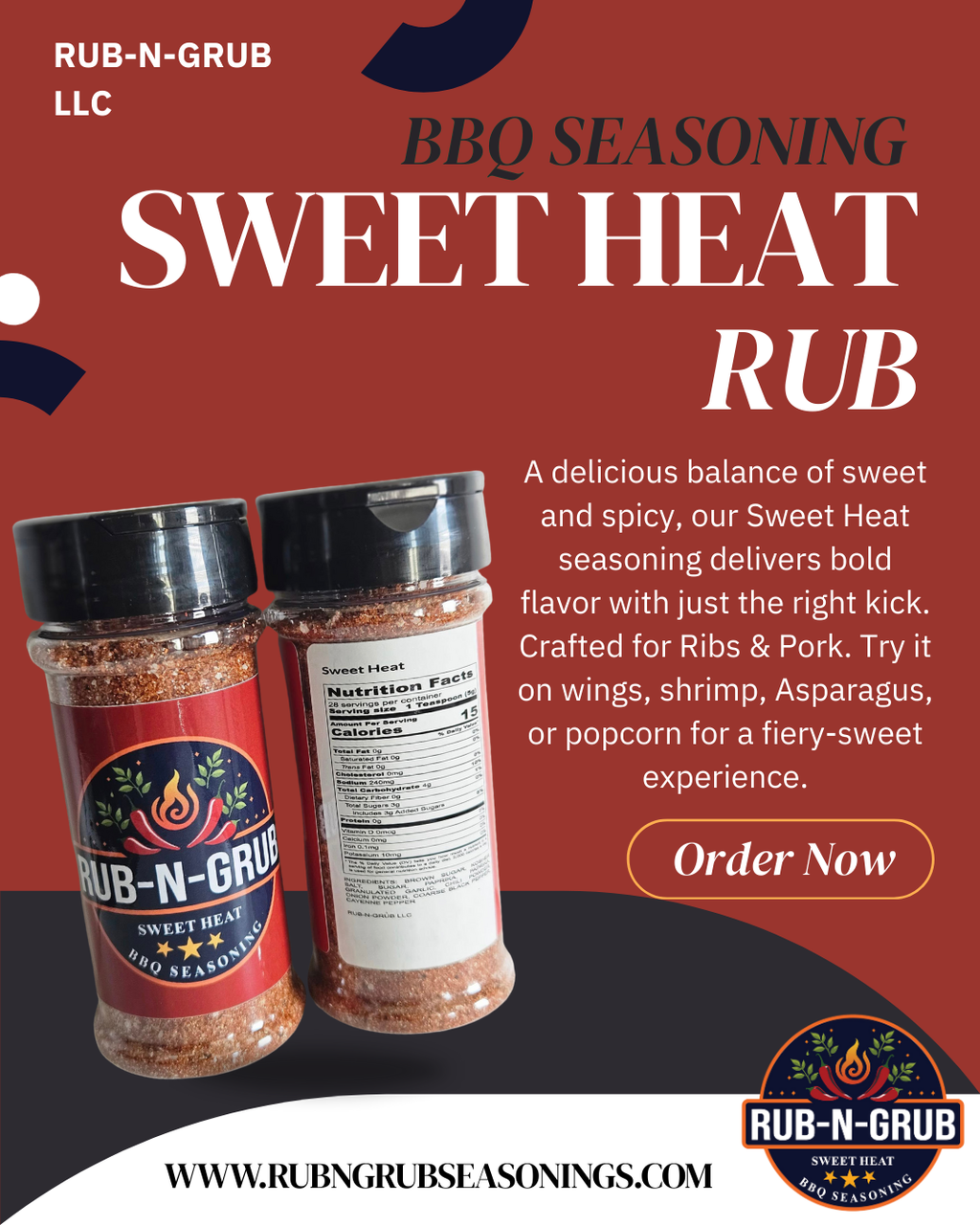 SWEET HEAT BBQ RUB