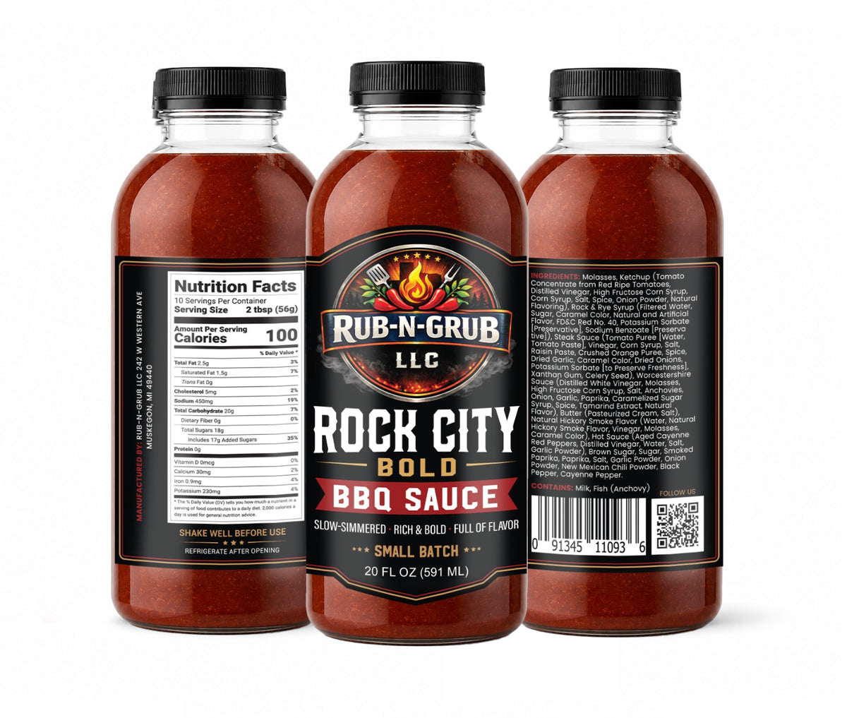Rock City BOLD BBQ Sauce