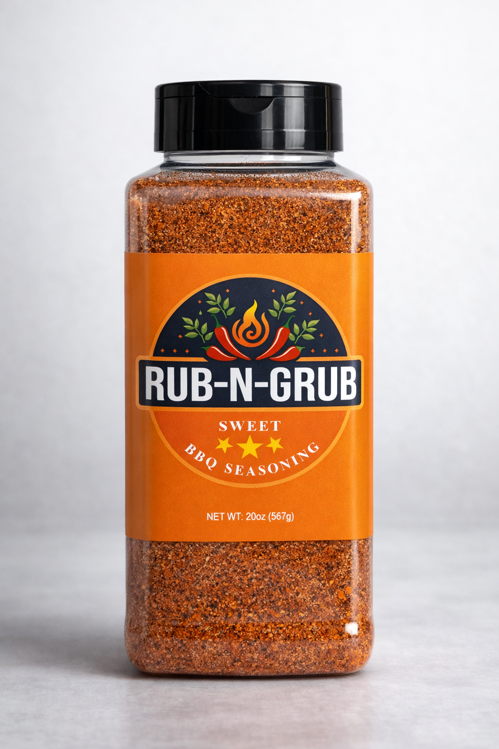 Rub-N-Grub Sweet – Pitmaster Bottle (20 oz)
