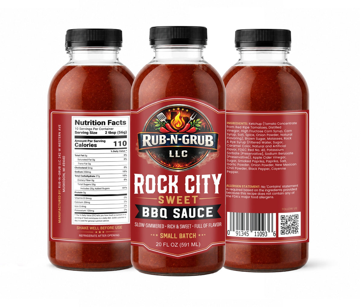 Rock City Sweet BBQ Sauce